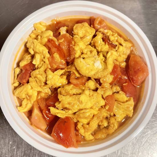 Scrambled Egg with Tomato 番茄炒蛋